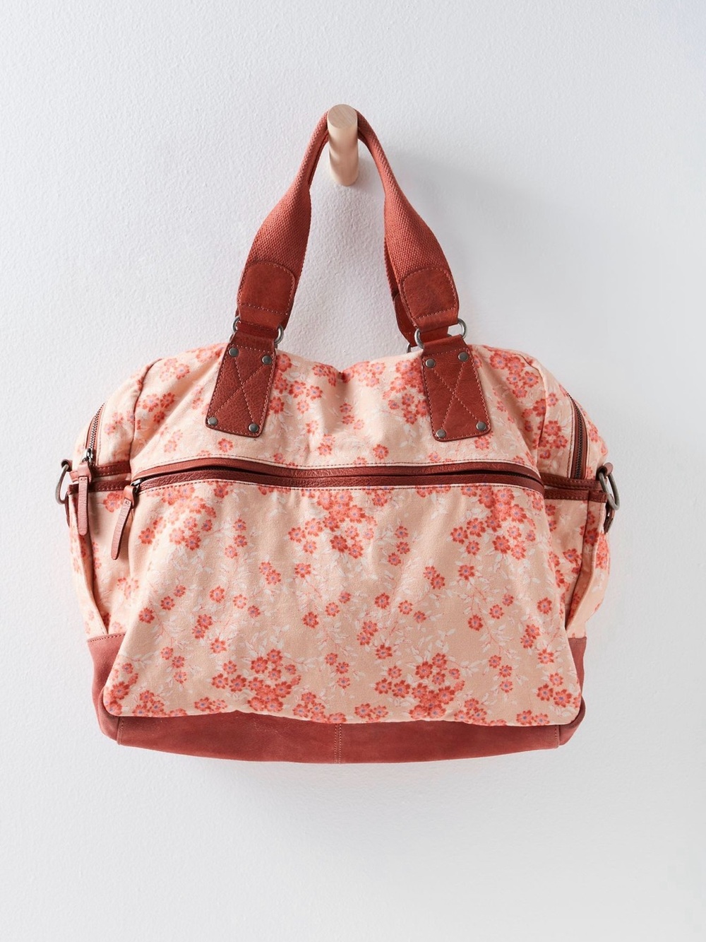 Free People Canvas Carry-All Overnight Bag